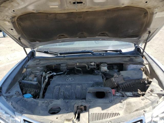 5J8TB3H76JL003304 - 2018 ACURA RDX ADVANCE SILVER photo 12