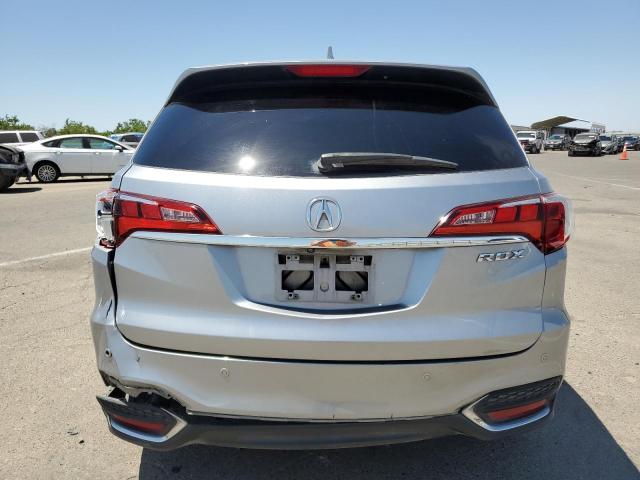 5J8TB3H76JL003304 - 2018 ACURA RDX ADVANCE SILVER photo 6