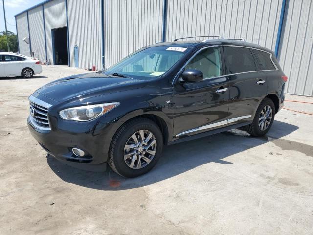 5N1AL0MN6FC545785 - 2015 INFINITI QX60 BLACK photo 1