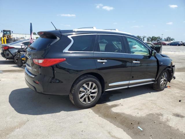 5N1AL0MN6FC545785 - 2015 INFINITI QX60 BLACK photo 3