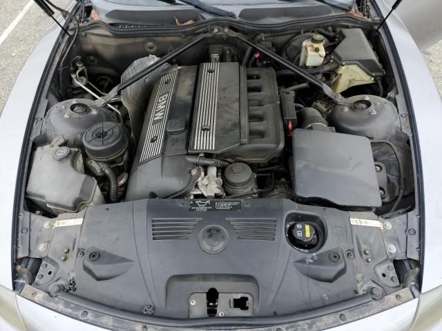 4USBT33504LS50393 - 2004 BMW Z4 2.5 GRAY photo 11