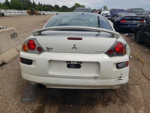 4A3AC74H43E073204 - 2003 MITSUBISHI ECLIPSE GTS WHITE photo 6