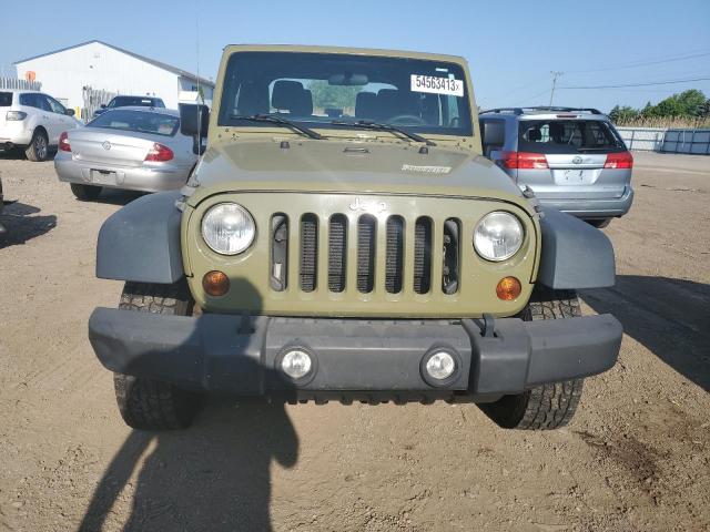 1C4AJWAG7DL564006 - 2013 JEEP WRANGLER SPORT GREEN photo 5