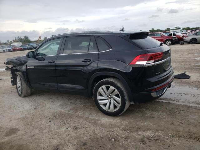 1V2JE2CA5MC219965 - 2021 VOLKSWAGEN ATLAS CROS SE შავი ფოტო 2