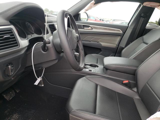 1V2JE2CA5MC219965 - 2021 VOLKSWAGEN ATLAS CROS SE შავი ფოტო 7