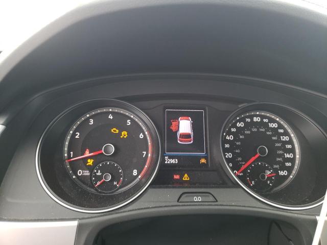 1V2JE2CA5MC219965 - 2021 VOLKSWAGEN ATLAS CROS SE შავი ფოტო 9