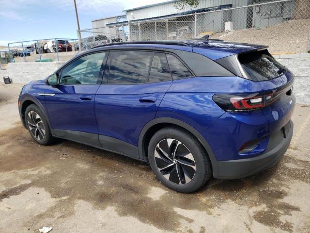 WVGTMPE29NP046134 - 2022 VOLKSWAGEN ID.4 PRO S ლურჯი ფოტო 2