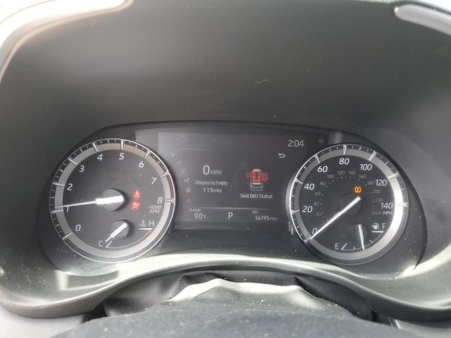 5TDGZRAH9LS507882 - 2020 TOYOTA HIGHLANDER XLE ნაცრისფერი ფოტო 9