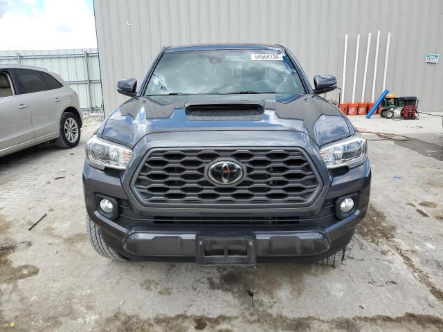 3TMDZ5BN7MM112679 - 2021 TOYOTA TACOMA DOUBLE CAB GRAY photo 5