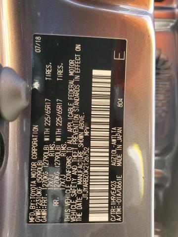 JTJYARBZ0K2126752 - 2019 LEXUS NX 300 BASE Boz foto 14