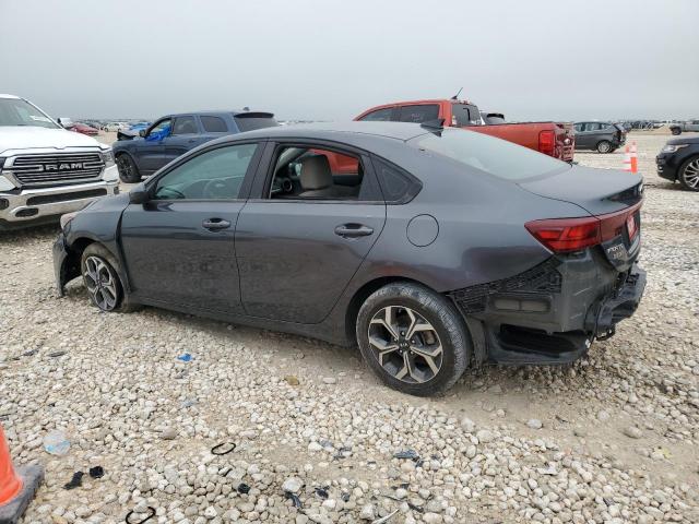 3KPF24ADXME345319 - 2021 KIA FORTE FE GRAY photo 2