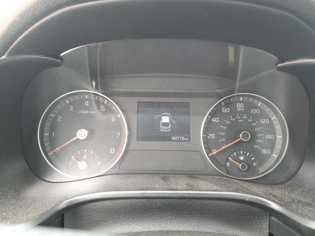 3KPF24ADXME345319 - 2021 KIA FORTE FE GRAY photo 9