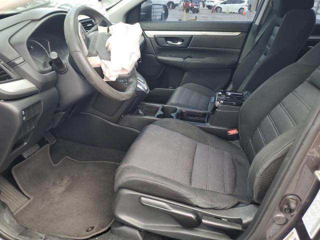 2HKRW5H35KH420828 - 2019 HONDA CR-V LX GRAY photo 7
