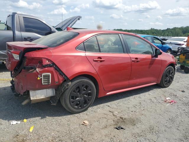 JTDEPRAE8LJ040065 - 2020 TOYOTA COROLLA LE წითელი ფოტო 3