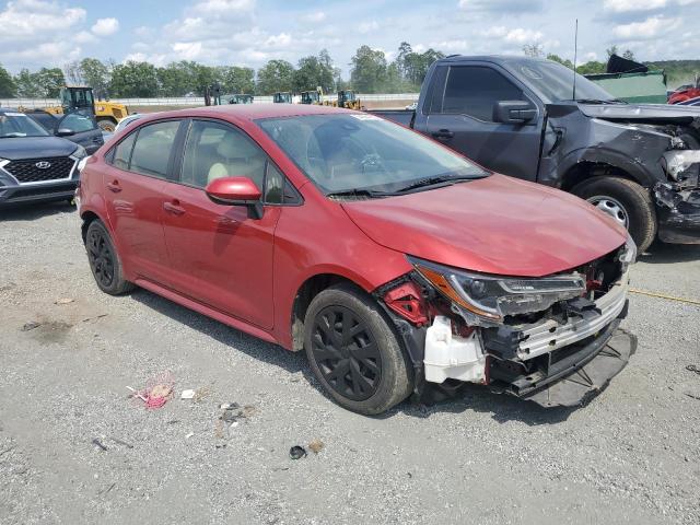 JTDEPRAE8LJ040065 - 2020 TOYOTA COROLLA LE წითელი ფოტო 4