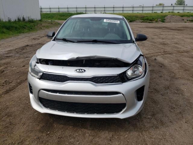 3KPA24AB7JE044561 - 2018 KIA RIO LX SILVER photo 5