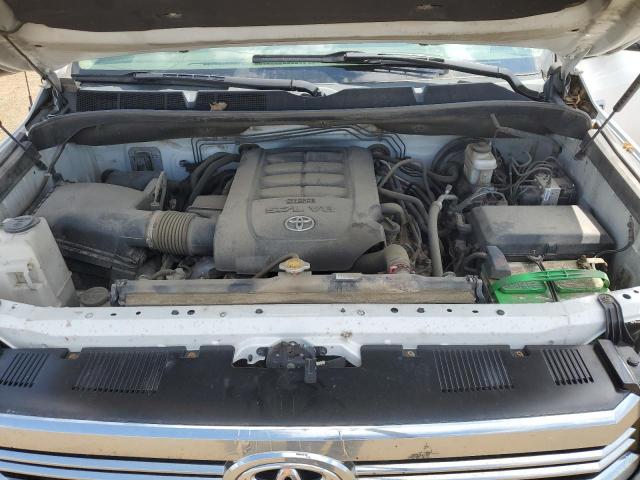 5TFCW5F16HX021219 - 2017 TOYOTA TUNDRA DOUBLE CAB SR/SR5 WHITE photo 11