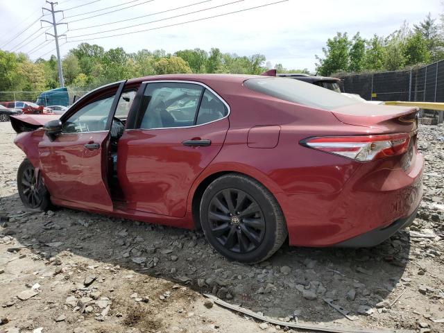 4T1C11AK9LU380772 - 2020 TOYOTA CAMRY LE RED photo 2