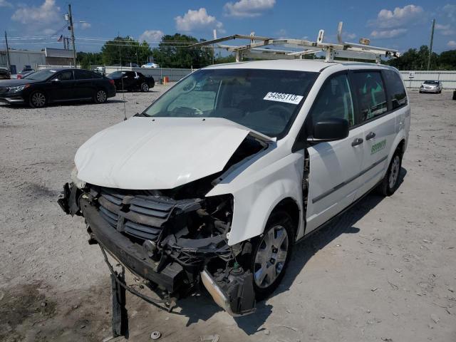 2D4CN1AEXAR362250 - 2010 DODGE GRAND CARA C/V WHITE photo 1