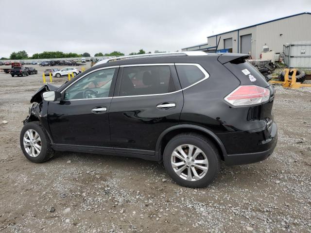 KNMAT2MV4FP536169 - 2015 NISSAN ROGUE S BLACK photo 2