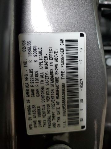 1HGCM56886A099389 - 2006 HONDA ACCORD EX BROWN photo 12