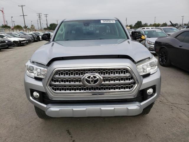 3TMBZ5DN3KM018705 - 2019 TOYOTA TACOMA DOUBLE CAB SILVER photo 5