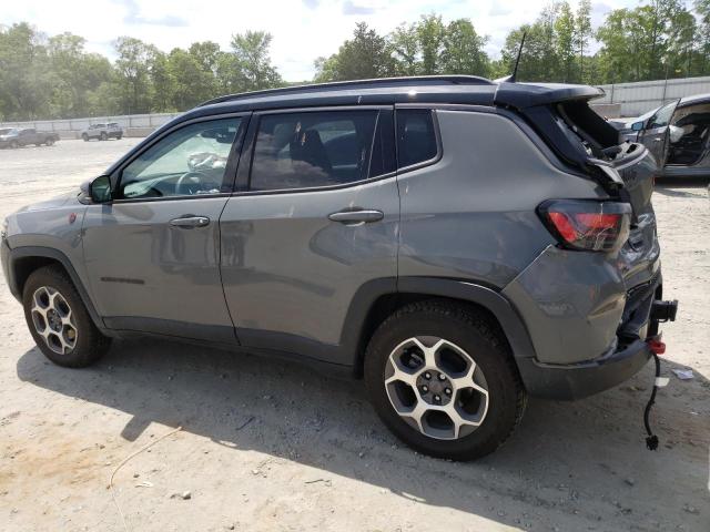 3C4NJDDB3NT157442 - 2022 JEEP COMPASS TRAILHAWK GRAY photo 2