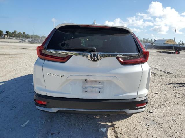 5J6RW1H57MA002642 - 2021 HONDA CR-V EX WHITE photo 6