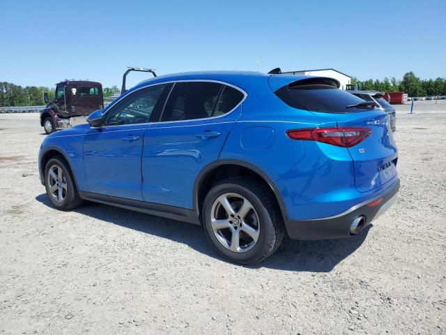 ZASPAKAN0M7D17668 - 2021 ALFA ROMEO STELVIO SPORT Blau Foto 2