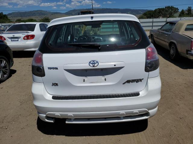 2T1KR32EX5C400217 - 2005 TOYOTA COROLLA MA XR WHITE photo 6