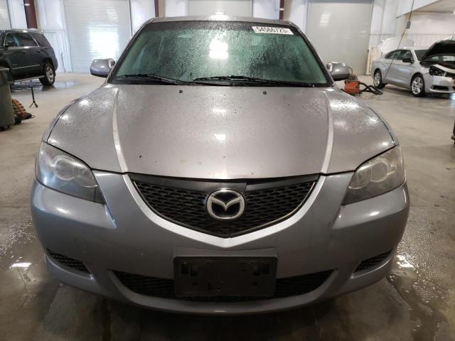 JM1BK32F361450265 - 2006 MAZDA MAZDA3 I GRAY photo 5