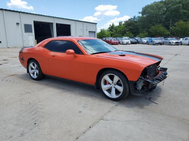 2B3LJ74W49H563287 - 2009 DODGE CHALLENGER SRT-8 RED photo 4