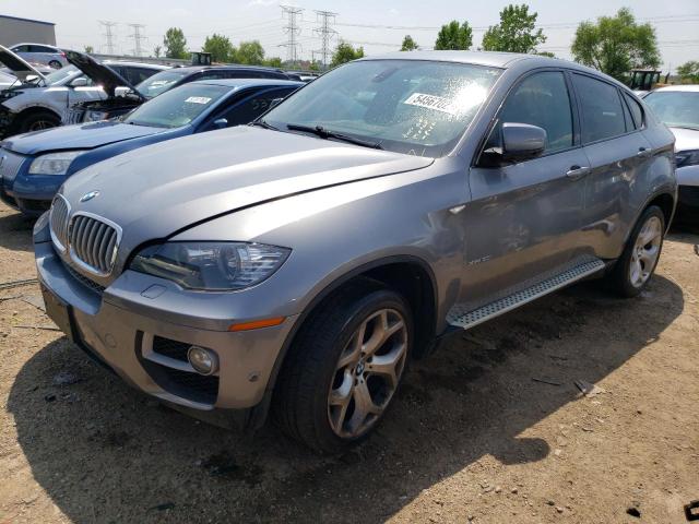 5UXFG8C51EL593304 - 2014 BMW X6 XDRIVE50I GRAY photo 1
