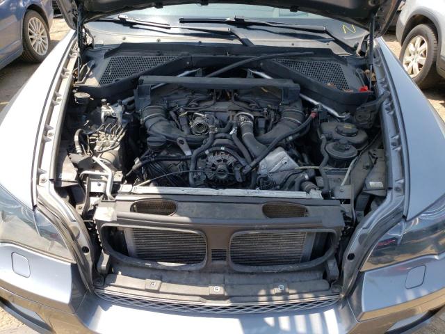 5UXFG8C51EL593304 - 2014 BMW X6 XDRIVE50I GRAY photo 11
