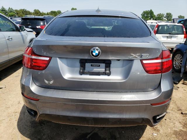 5UXFG8C51EL593304 - 2014 BMW X6 XDRIVE50I GRAY photo 6