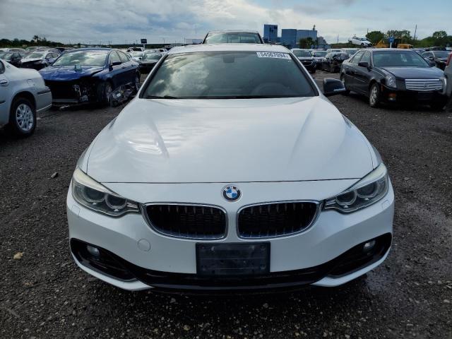 WBA3R5C59FK189314 - 2015 BMW 435 XI WHITE photo 5