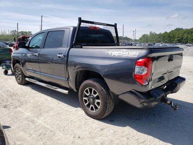 5TFHY5F12HX629061 - 2017 TOYOTA TUNDRA CREWMAX LIMITED GRAY photo 2