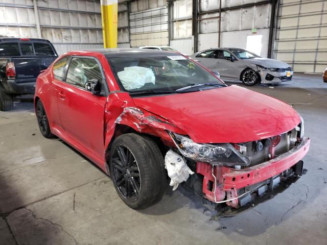 JTKJF5C77D3055891 - 2013 TOYOTA SCION TC 红色 照片 4