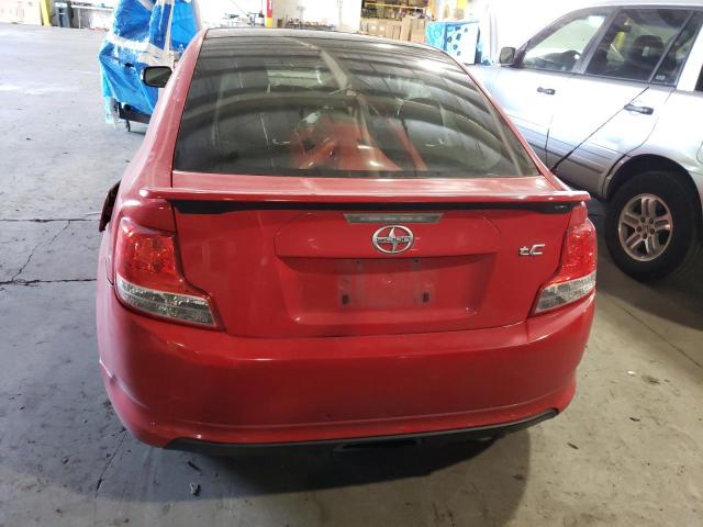 JTKJF5C77D3055891 - 2013 TOYOTA SCION TC 红色 照片 6