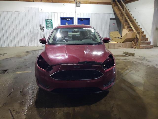 1FADP3F20FL272990 - 2015 FORD FOCUS SE BURGUNDY photo 5