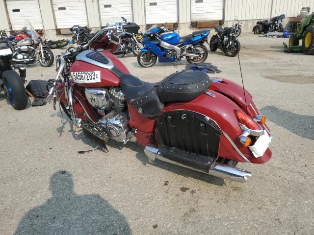 56KTFAAA3J3357448 - 2018 INDIAN MOTORCYCLE CO. CHIEFTAIN CLASSIC RED photo 3