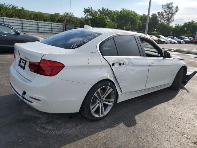 WBA8E1C50JA178176 - 2018 BMW 330E WHITE photo 3