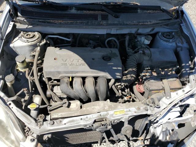 2T1KR32E07C685853 - 2007 TOYOTA COROLLA MA XR SILVER photo 11