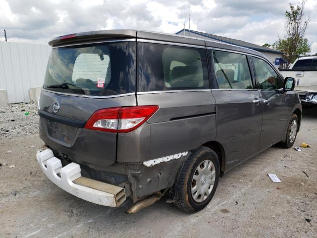 JN8AE2KP4F9133266 - 2015 NISSAN QUEST S GRAY photo 3