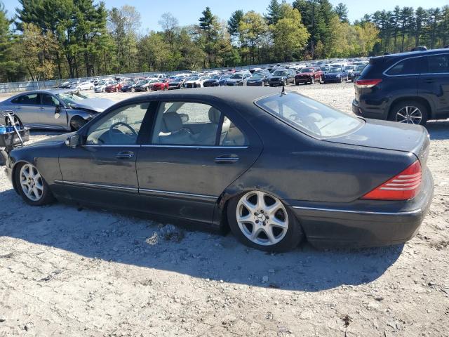 WDBNG84J53A335920 - 2003 MERCEDES-BENZ S 500 4MATIC BLACK photo 2