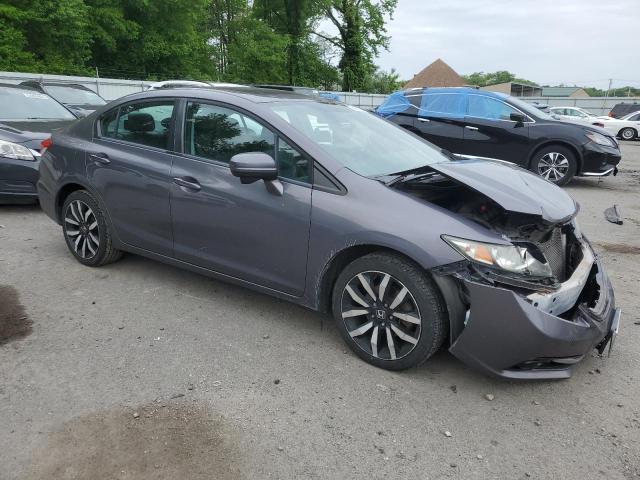 19XFB2F97FE215560 - 2015 HONDA CIVIC EXL 石墨色 照片 4