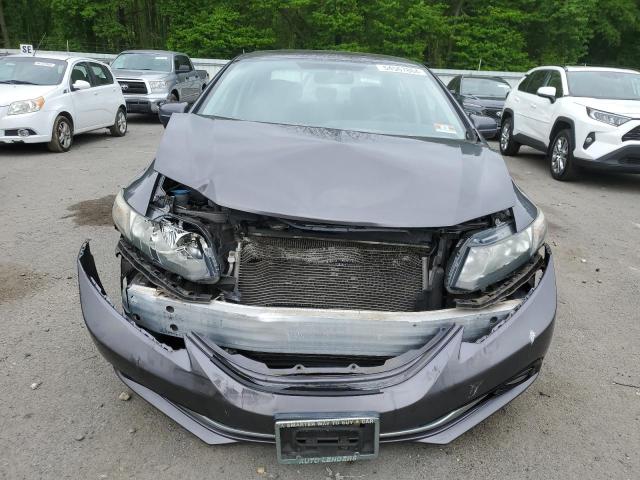 19XFB2F97FE215560 - 2015 HONDA CIVIC EXL CHARCOAL photo 5