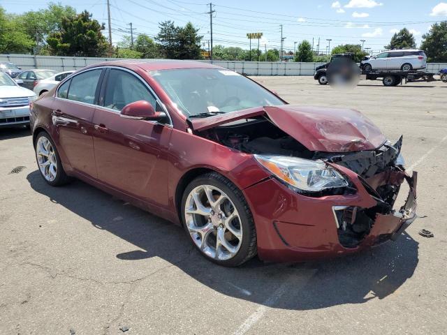 2G4GV5GX8G9183868 - 2016 BUICK REGAL GS Қызыл фото 4