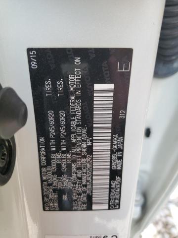 JTEBU5JR3G5285292 - 2016 TOYOTA 4RUNNER SR5/SR5 PREMIUM 白色 照片 12