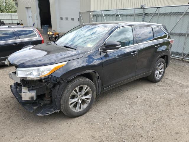 5TDBKRFHXES048016 - 2014 TOYOTA HIGHLANDER LE BLACK photo 1